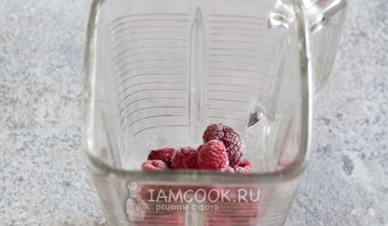 смузи из замороженной малины