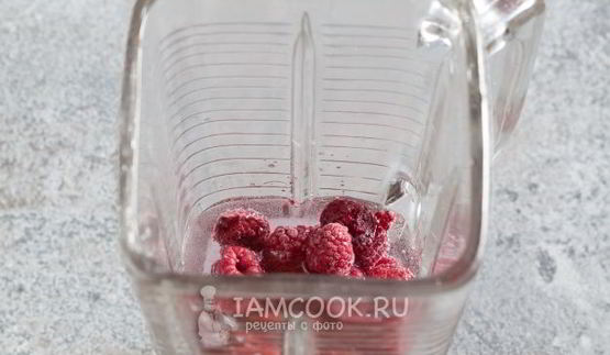 смузи из замороженной малины