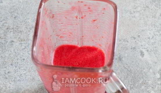 смузи из замороженной малины