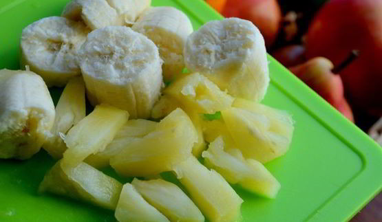 смузи с ананасом