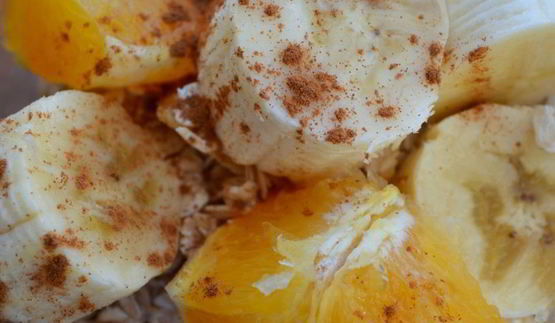 смузи с апельсином и бананом