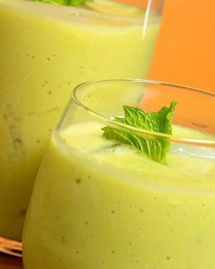 Рецепт смузей с авокадо и бананом