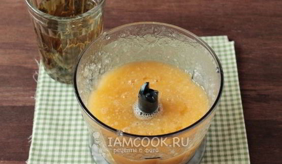 смузи с грушей и апельсином