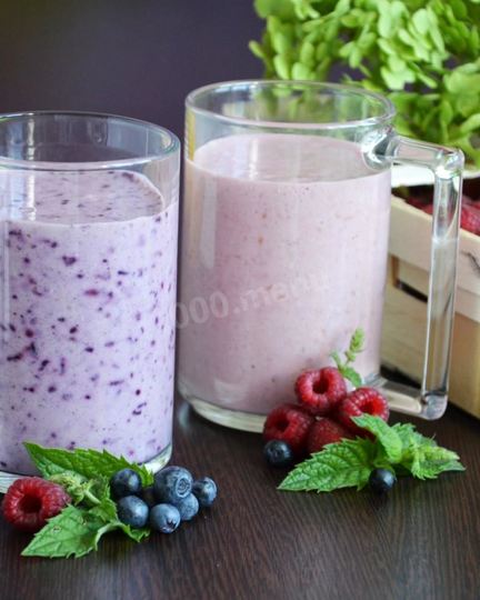 Рецепт смузей с овсяными хлопьями бананом