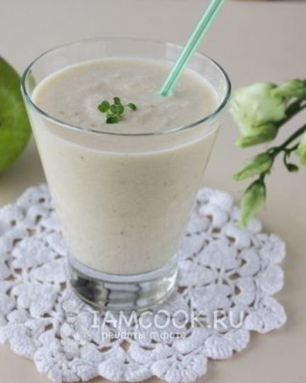 Рецепт смузей с яблоком и творогом
