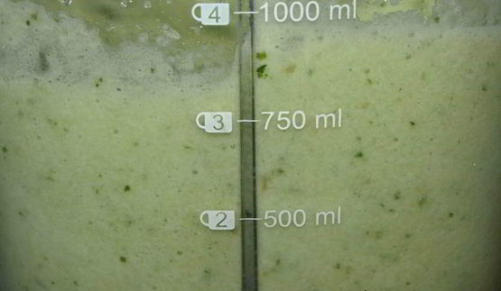 яблочный смузи с кабачком и сельдереем