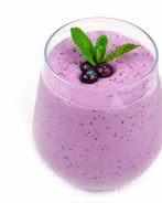 Ягодный смузи Черничный маффин