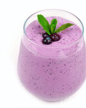 Ягодный смузи Черничный маффин