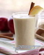 Яблочный коктейль с кефиром