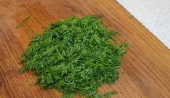 зеленый коктейль с мандарином