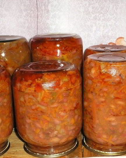 Рецепт греческого салата на зиму