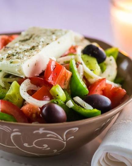 Рецепт греческого салата с фетаксой
