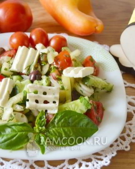 Рецепт греческого салата