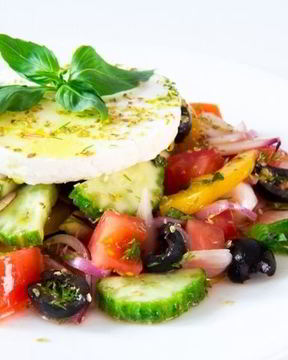 Салат Греческий с сыром фета