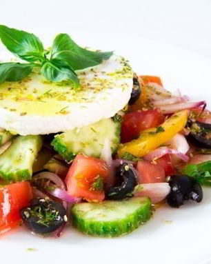 Салат Греческий с сыром фета