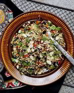 Салат из пророщенной гречки