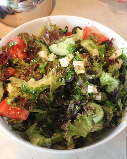 Рецепт салата по-гречески