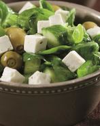 Зеленый греческий салат