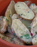 Французский картофельный салат