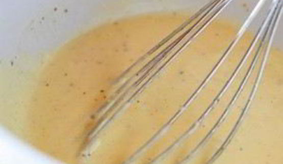 картофельный салат с лимоном и базиликом