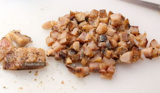 картофельный салат с селедкой