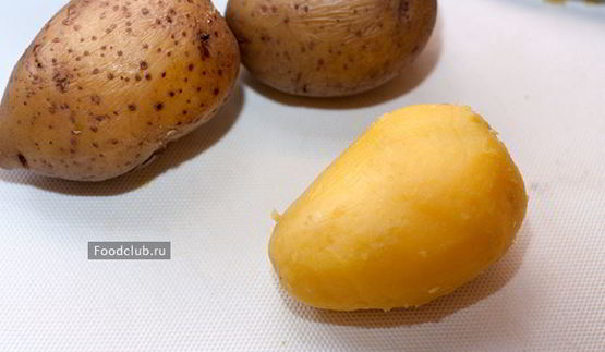 картофельный салат с селедкой