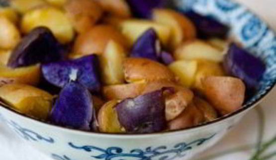 постный картофельный салат