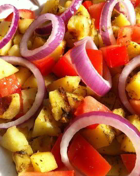 Простой картофельный салат