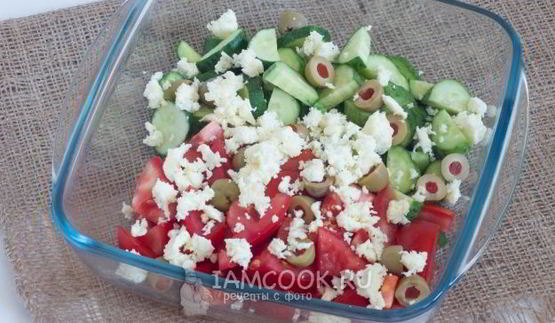 салат с запеченным картофелем