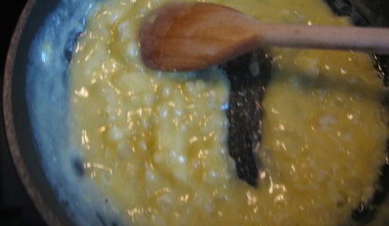 теплый картофельный салат с телятиной