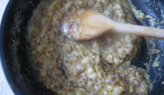 теплый картофельный салат с телятиной