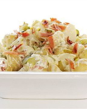 Золотистый картофельный салат