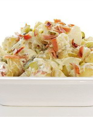 Золотистый картофельный салат