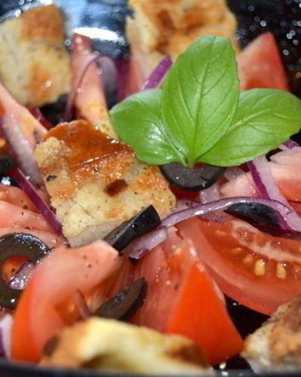 Рецепт хлебного салата панцанелла