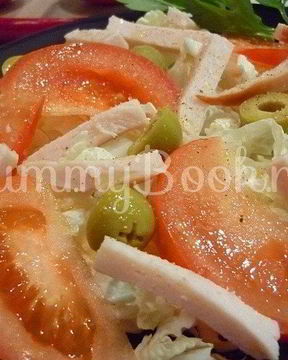 Легкий салат Хельга