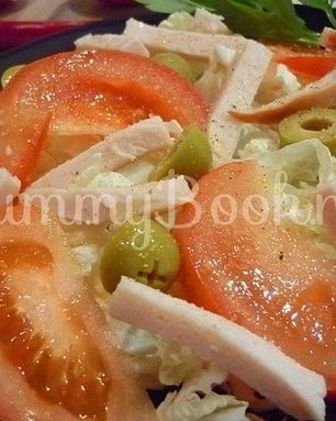 Легкий салат Хельга