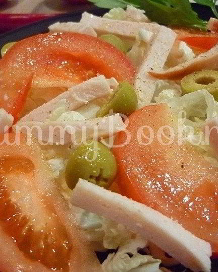 Рецепт легкого салата хельги