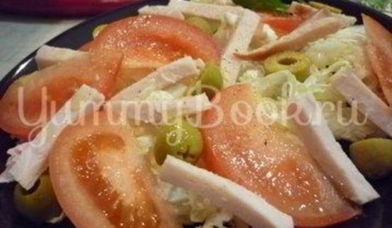 легкий салат хельга