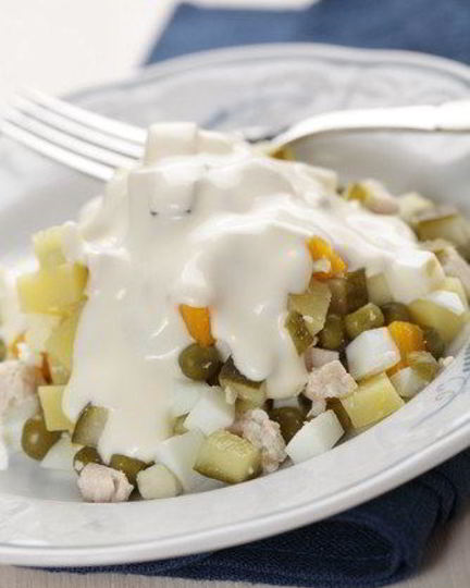 Рецепт оливье по-старомосковски