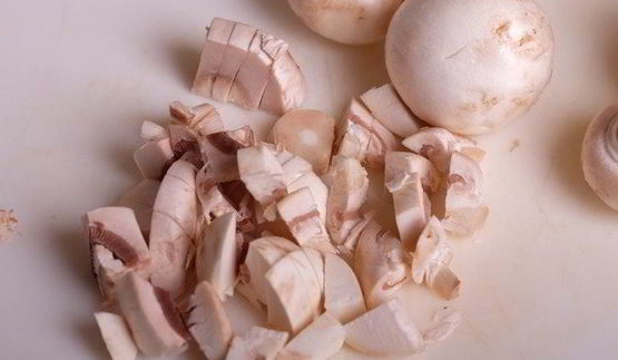 оливье с грибами