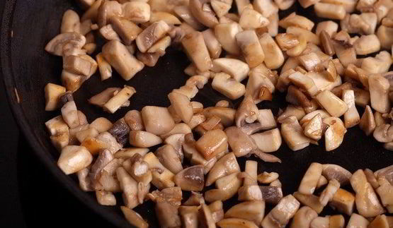 оливье с грибами