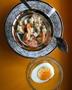 Оливье с вареной колбасой