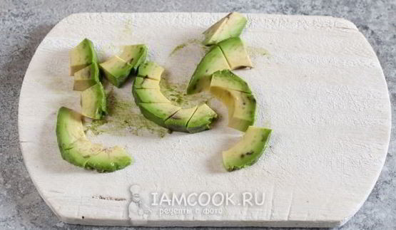 постный оливье с креветками