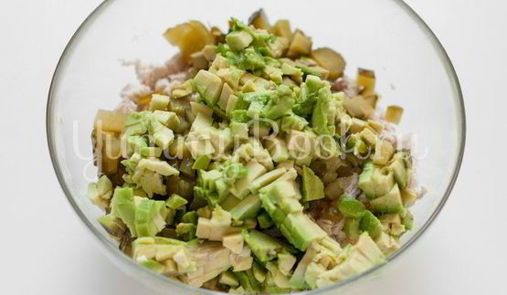 салат оливье без майонеза и картофеля