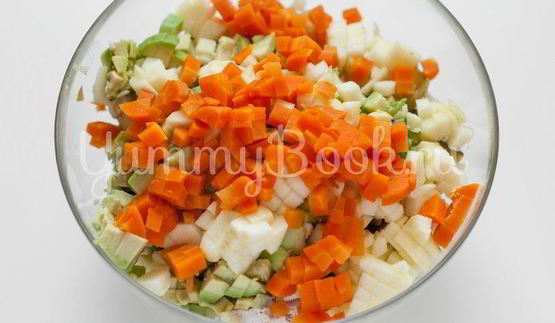 салат оливье без майонеза и картофеля