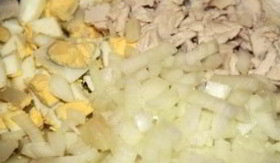 салат оливье с икрой