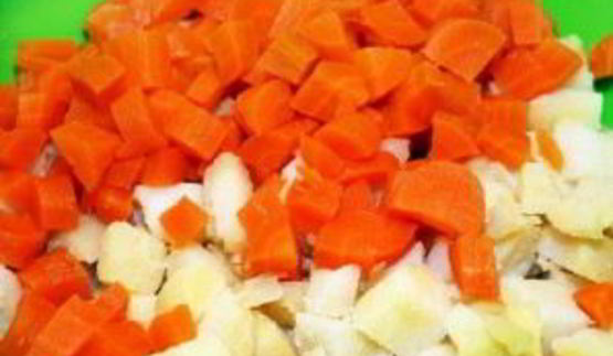 салат оливье со свининой