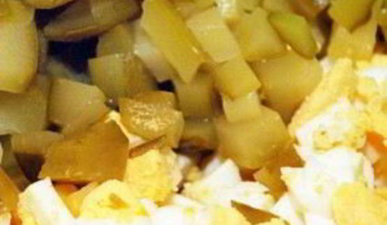 салат оливье со свининой