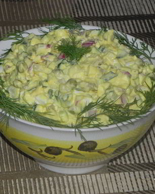 Салат Осенний оливье