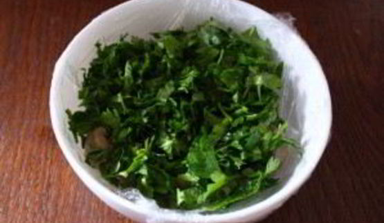 салат грибная полянка с курицей